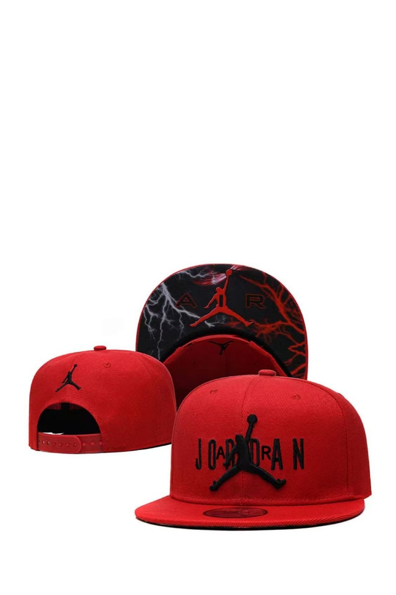 Jordans Air Jordan Red Snapback Cap with Classic Jumpman Logo