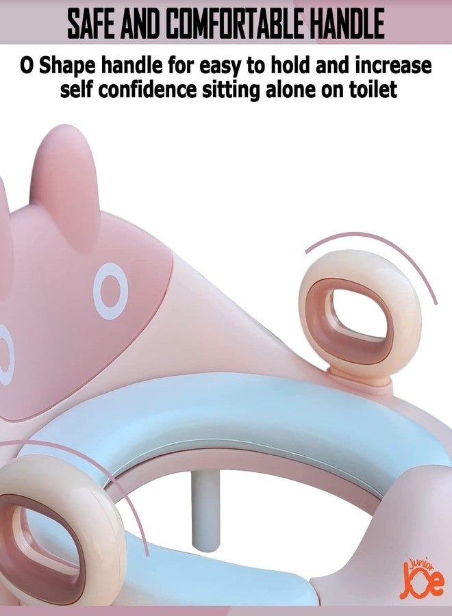 JUNIOR JOE Baby Potty Training Only Toilet Seat (Pink) - Image 5