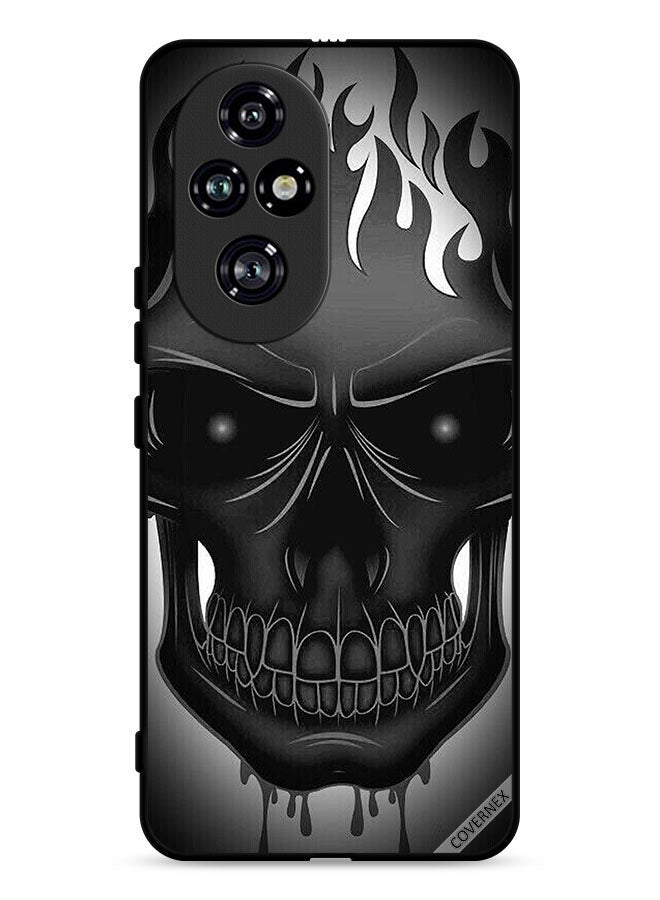 Covernex غطاء حماية لهاتف Honor 200 Pro 5G بتصميم جمجمة - Image 1