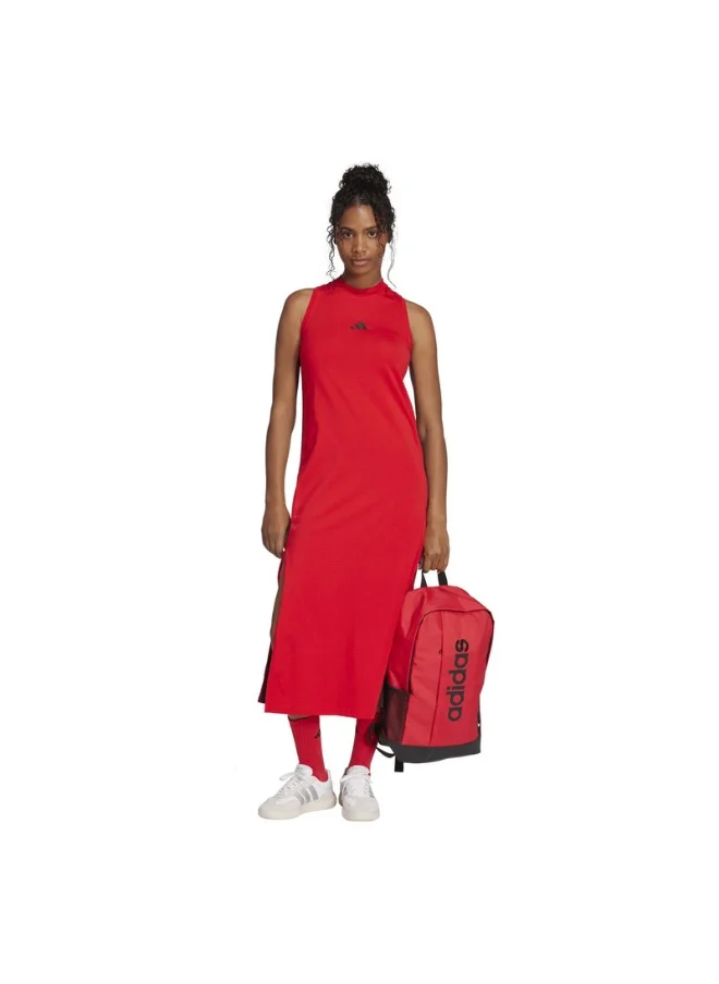 اديداس adidas W 3S SJ DRE Red Training DRESS for Women - 2XS