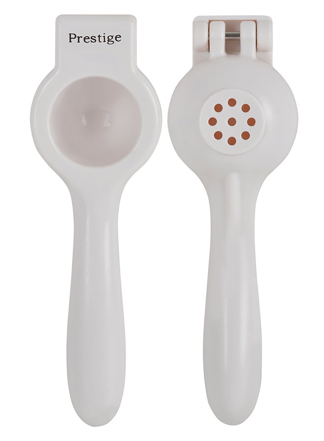 Prestige Lemon Squeezer White 19cm - Image 1