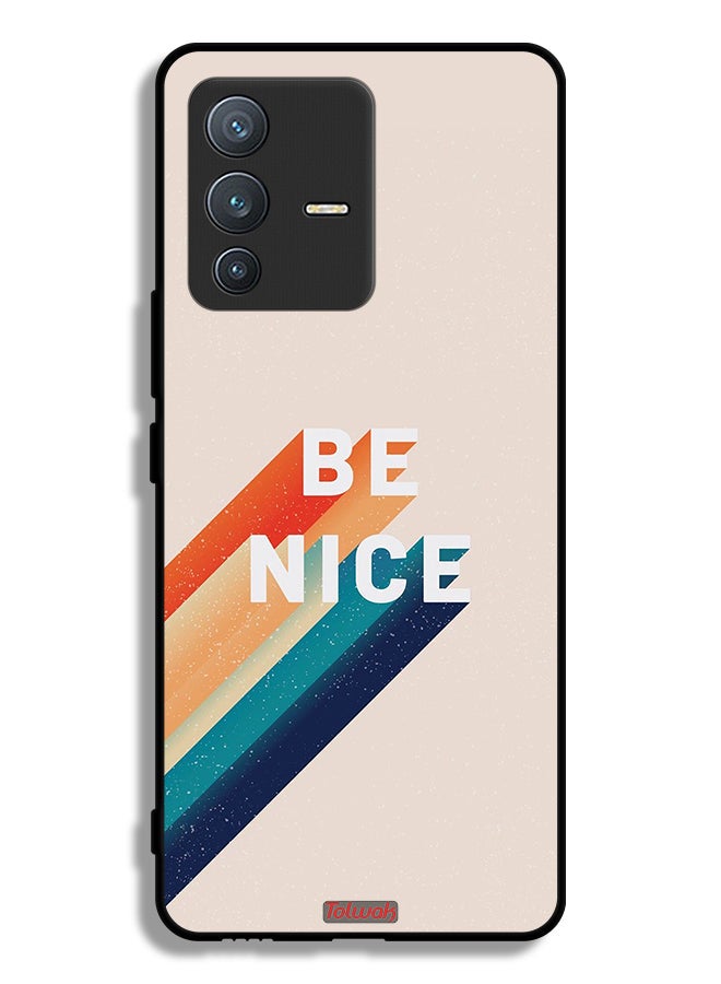 Tolwak Vivo V23 Pro 5G Protective Case Cover Be Nice - Image 1