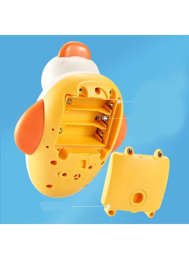 NIBEMINENT - Spraying Duck Bath Toy Cute Shape Plastic Waterproof Electric Spray Water for Shower B Set - Image 1