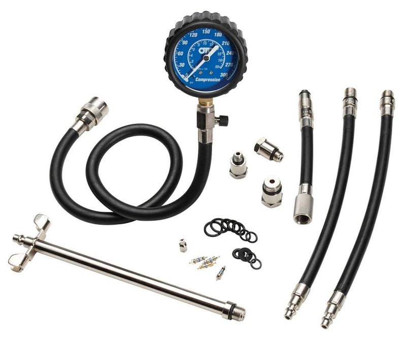 OTC 5605 Deluxe Compression Tester Kit with Carrying Case for Gasoline Engines - Image 2