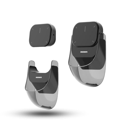 Cheerdots2 Bluetooth Detachable Air Mouse Touchpad Mouse with Voice Recording, Presentation Clicker Wireless Presenter Presentation Remote with Laser Pointer for Mac, Windows (Basic, Black) - Image 1
