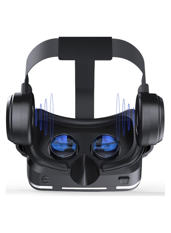 VR SHINECON 3D VR Box 3D VR Glasses for TV, Movies, And Video Games, VR Headset With Remote Control, Virtual Reality Headset Compatible With IPhone/Android Phones, Compatible With 4.7-6.53 Inches - Image 3