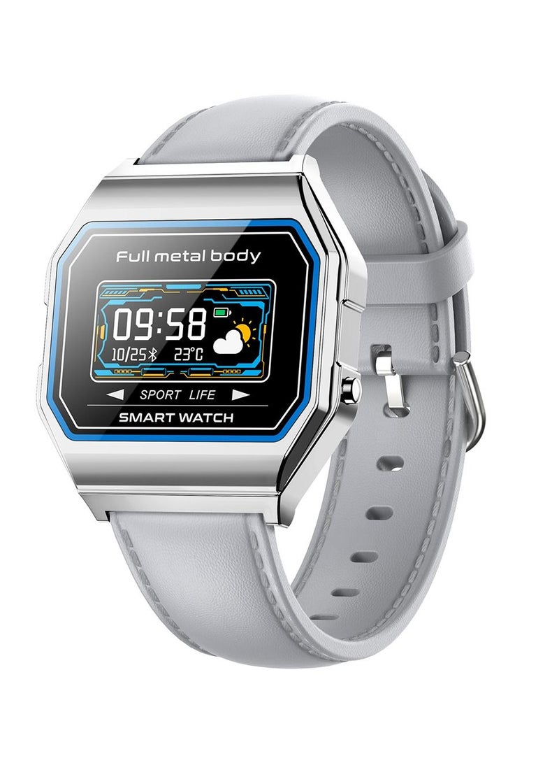 AROAQ New Luxury Watch Fashion Steel Belt Digital Smart Watch Smart Watch Men Super Slim Fashion  For Android IOS iPhone - Image 1