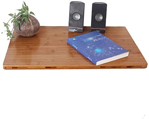 Generic Indian Decor 95160 WallMounted Folding Work from Home DeskComputer DeskWork StationDining DeskFolding Floating Laptop Desk Space Saving Table for Study Brown 60x35CM Made in India  - Image 2