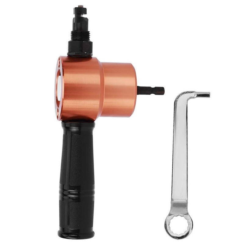 Double Headed Cutter Rotary Power Drill Attachment Plastic Iron Straight Curve Cutting Tool For Sheet Metal Automobile Repair - Image 2