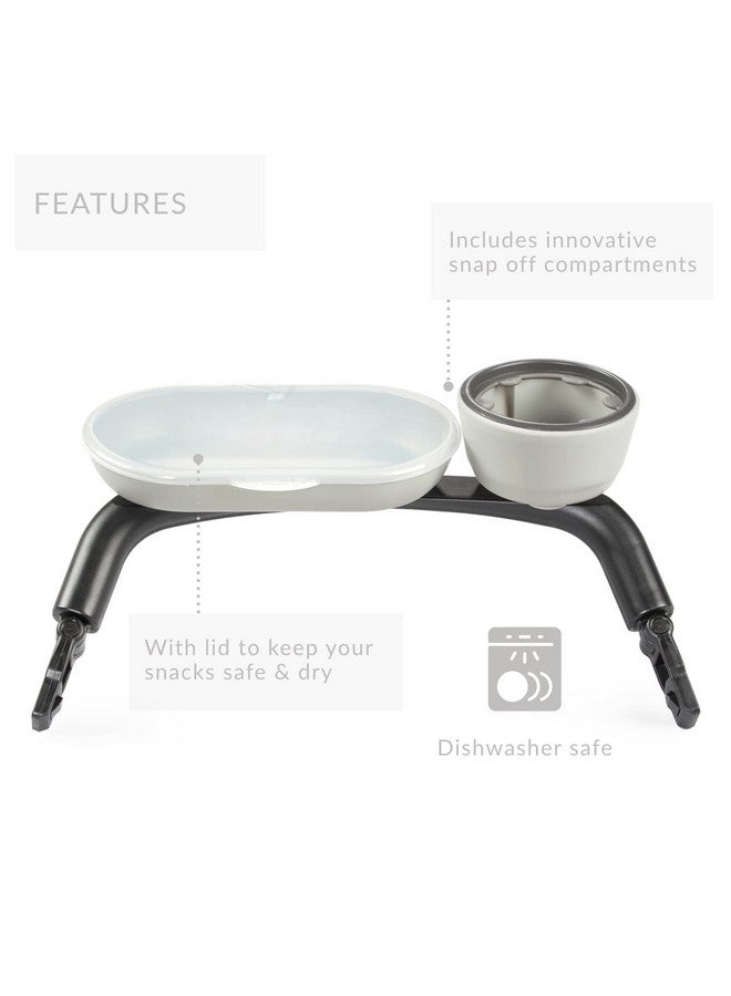 بيج بريجو صينية عربة الأطفال - ملحق - متوافق مع عربة الأطفال Ypsi باللون الأسود - Image 2