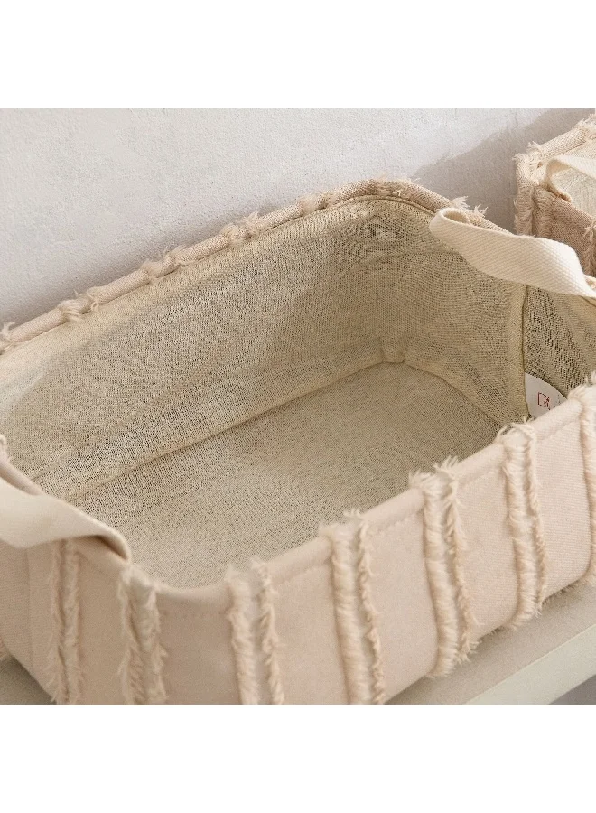 Home Box Sorbus 3-Piece Rectangle Storage Basket Set with Handle 36 x 26 x 14 cm