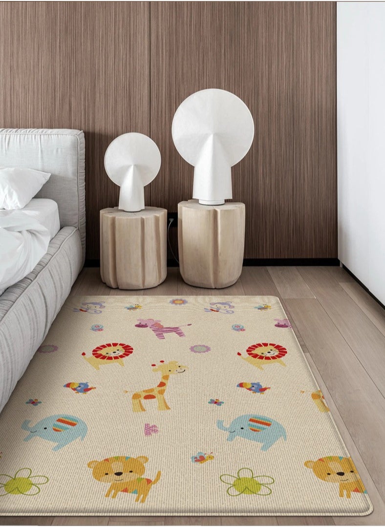 Generic - Play Mat for Infants Non-Toxic Baby Rug Cushioned Baby Mat Waterproof Playmat Reversible Double-Sided Kindergarten Mat Kid Toddler Crawl Playmat 180*100*0.6cm - Image 1
