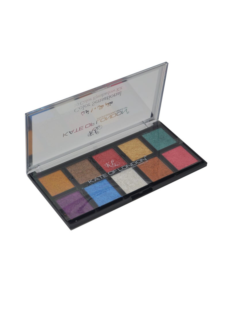 KATE OF LONDON 10 Color Sensational Diamond Eyeshadow Kit  - Image 1