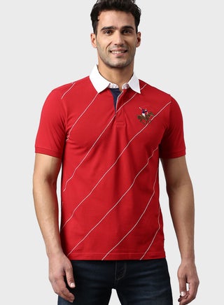 Striped Polo