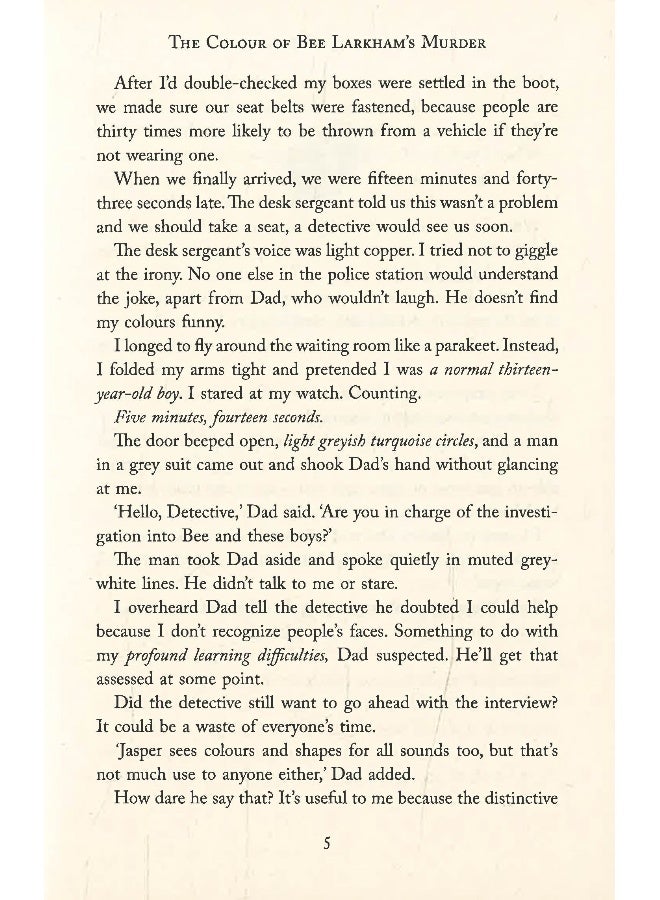 The Colour Of Bee Larkham'S Murder - Image 5