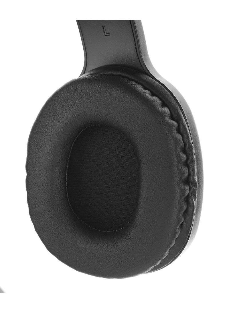 Cellularline Basic Music Sound Wireless Bluetooth Headset With Mic Black - Image 4