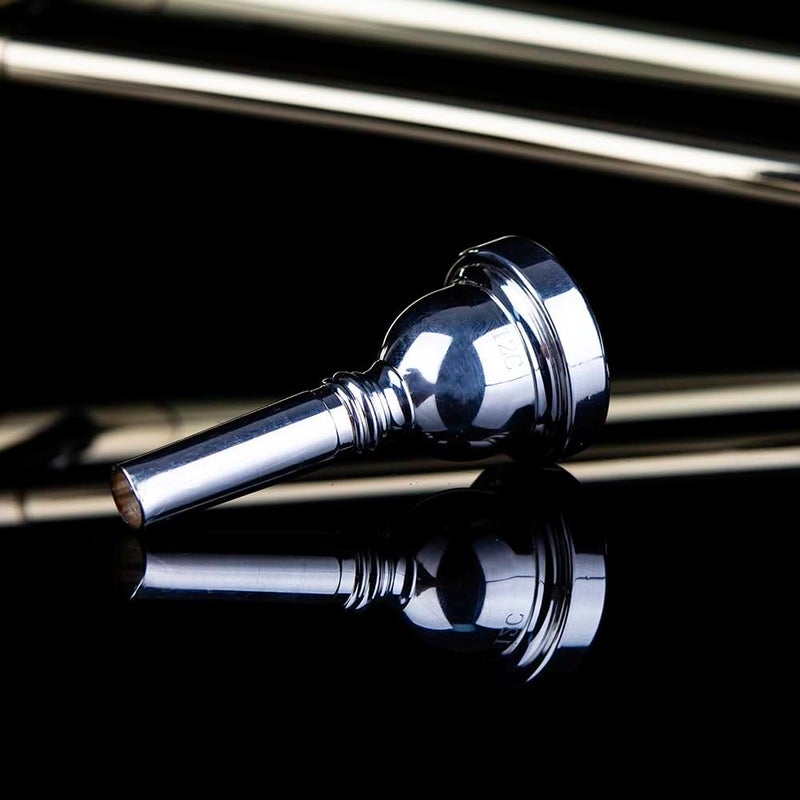 Glory Professonal Silver Plated Alto Trombone Mouthpiece 12c - Image 4