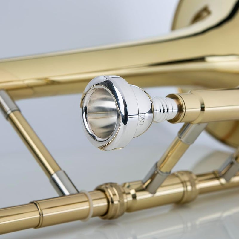 Glory Professonal Silver Plated Alto Trombone Mouthpiece 12c - Image 3