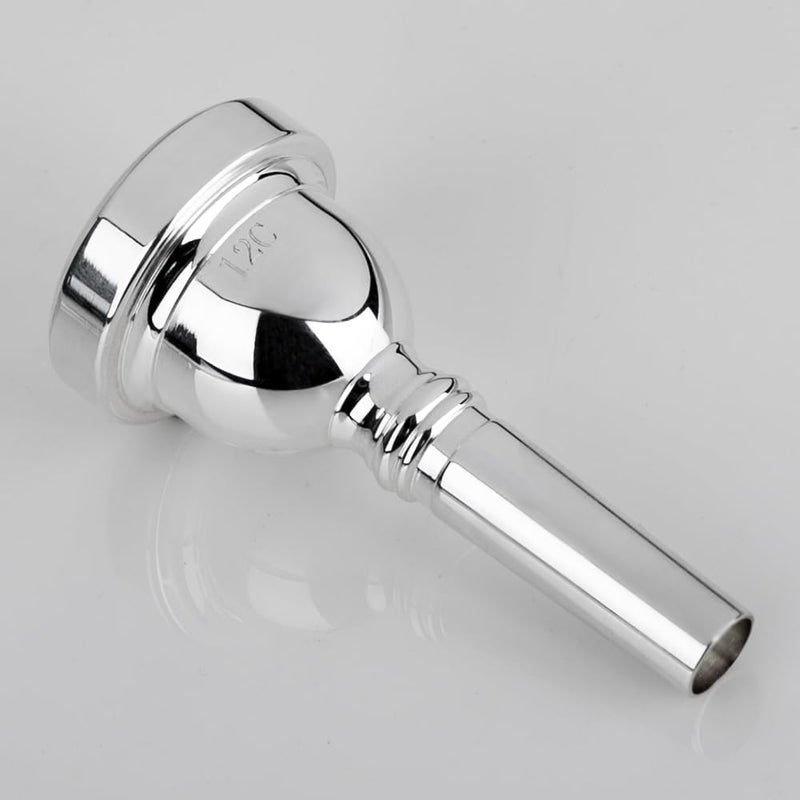 Glory Professonal Silver Plated Alto Trombone Mouthpiece 12c - Image 1