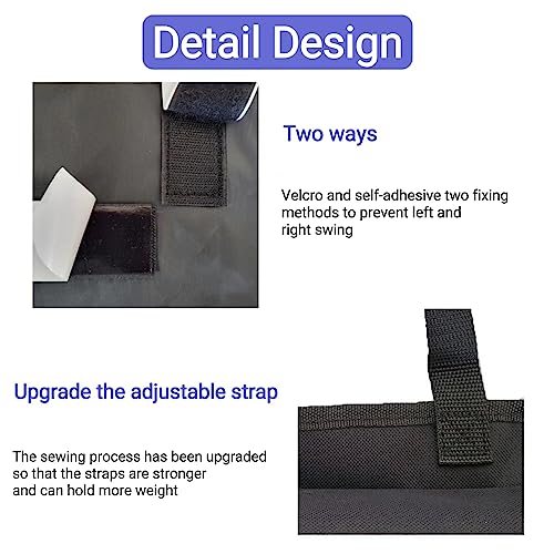 AOPHY Car Trunk Organizer, Large Capacity Car Organizers and Storage with 8 Pockets, Waterproof Backseat Hanging Organizer for SUV, Truck, MPV, Interior Accessories for Men and Women - Image 2