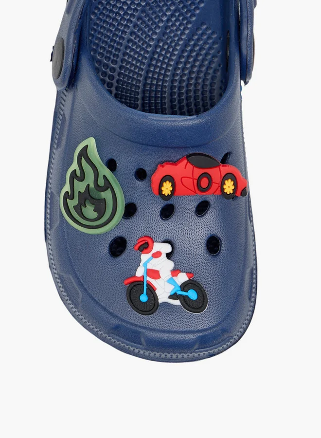 LBL by Shoexpress Race Accent Clogs with Backstrap