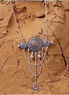 VOYLLA Mandala Circles Drop Style Necklace  - Image 1