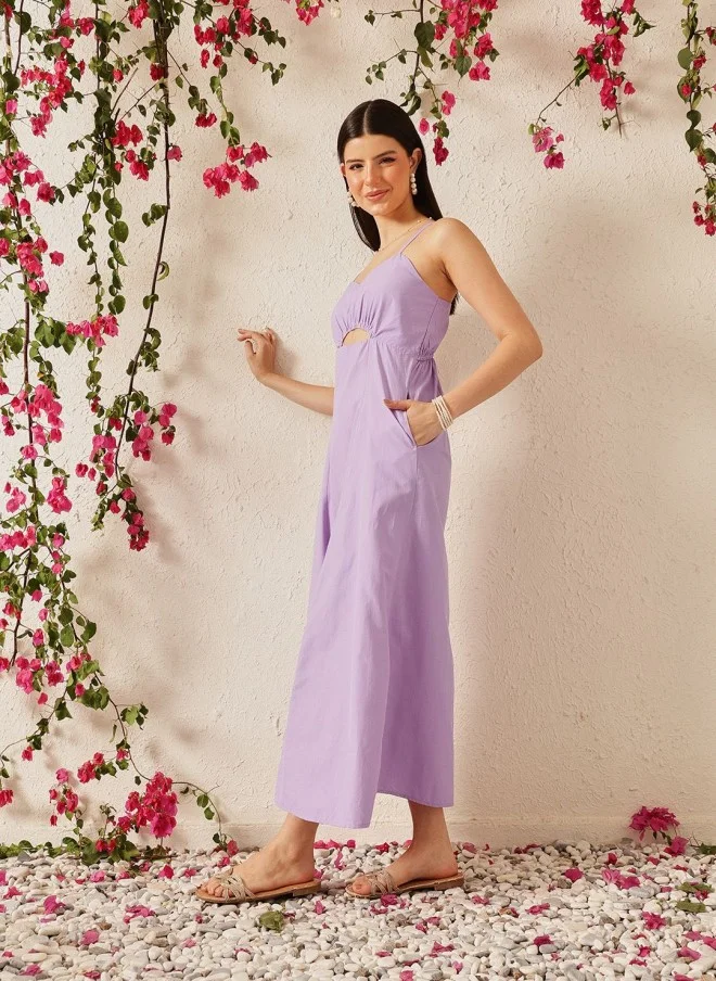 STREET 9 Lavender Fit & Flare Dress for Women