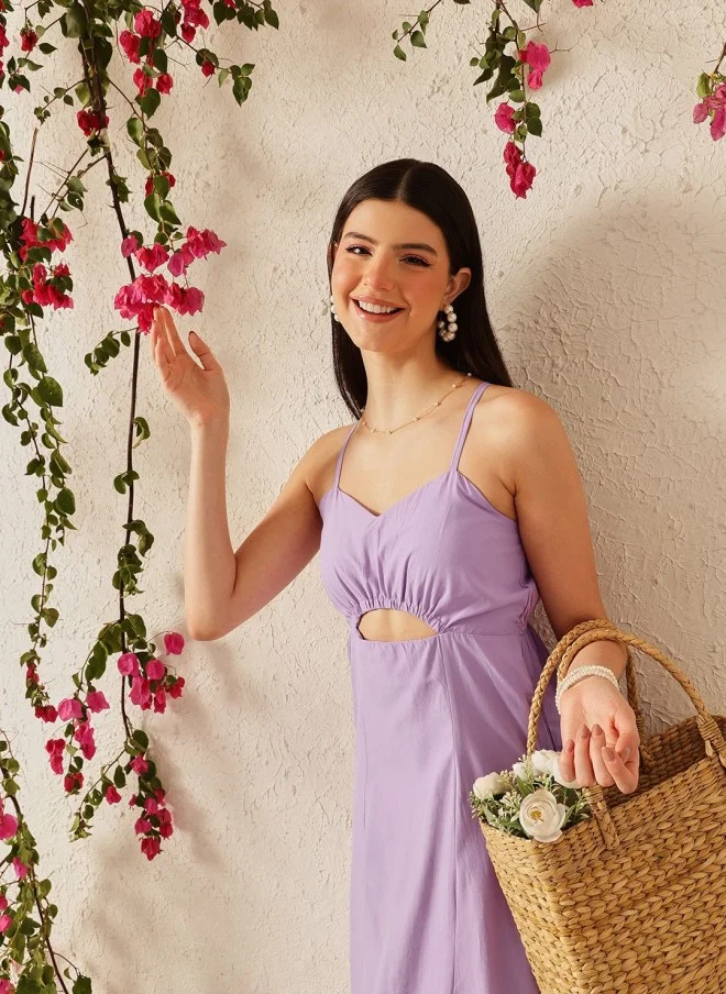 STREET 9 Lavender Fit & Flare Dress for Women