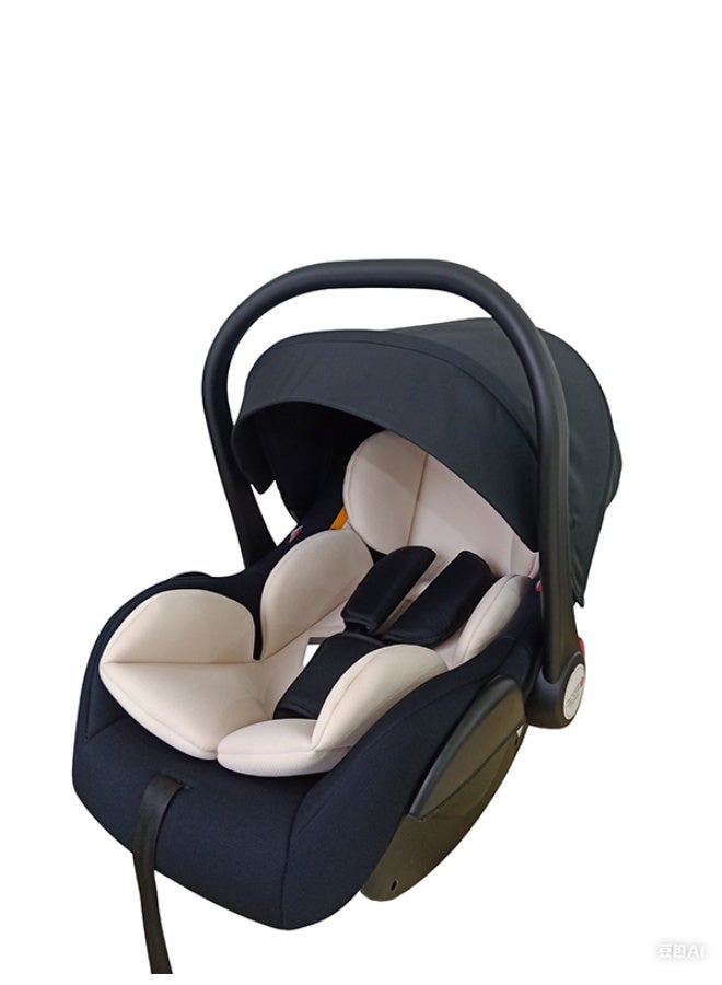 Kikibebe Kikibebe Ultra Comfortable Car Seat for Ages 9 Months to 12 Years – Black - Image 1