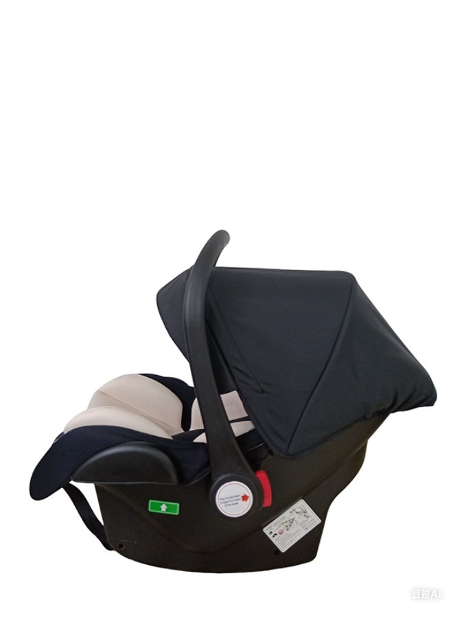 Kikibebe Kikibebe Ultra Comfortable Car Seat for Ages 9 Months to 12 Years – Black - Image 2