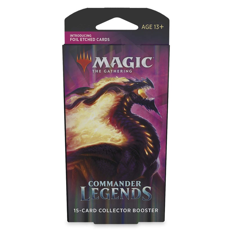 Magic the Gathering Magic: The Gathering Commander Legends Collector Booster Pack | 15 Cards | 5 Legends Per Pack | 13 Foils | Min. 2 Extended-Art Cards - Image 1