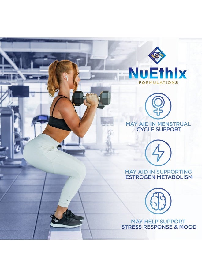 NuEthix Formulations - Chasteberry Double Strength 50Mg May Help Balance Estrogen Dominance And May Help Support Menstrual Cycle 60 Servings - Image 1