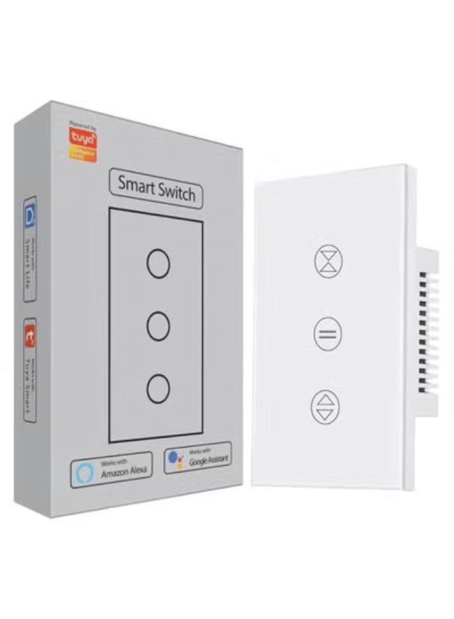 Tuya Smart Zigbee Shutter Touch Switch Works with Google Home - Image 1