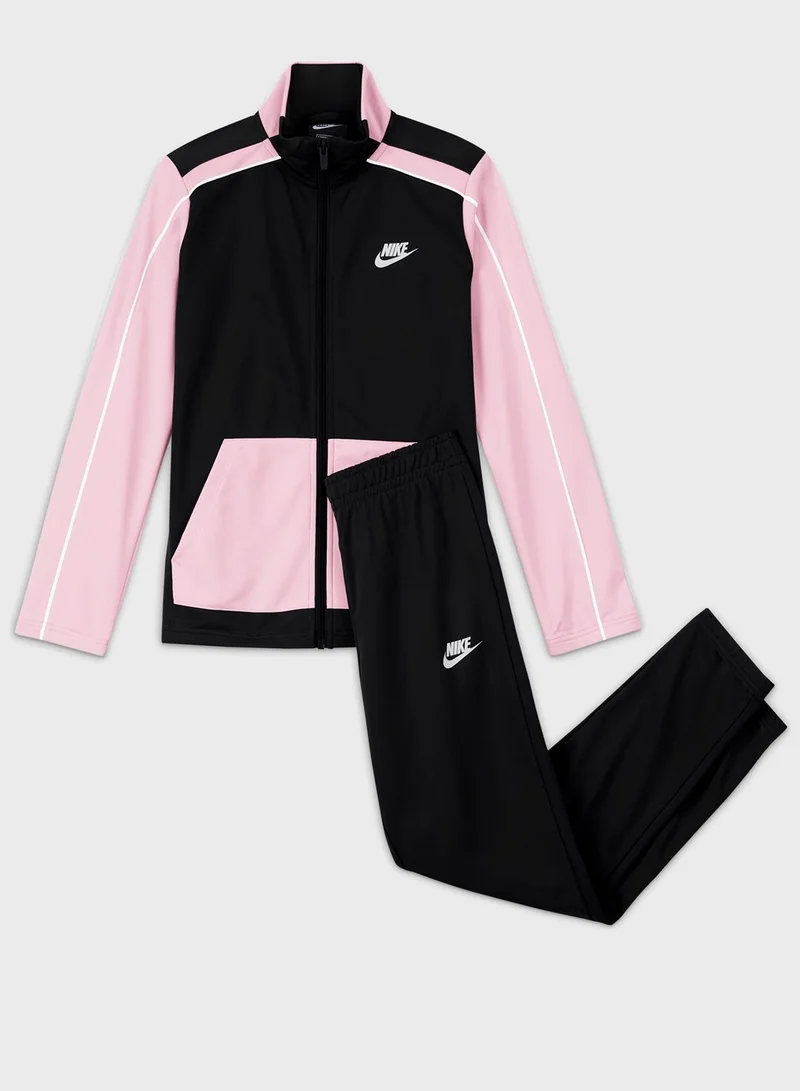 Nike Youth Nsw Futura Poly Cuffed Tracksuit