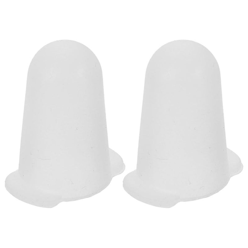Silicone Piping Tip Covers 2pcs Set Small Medium Nozzle Protection Caps for Cake Decorating - Image 2