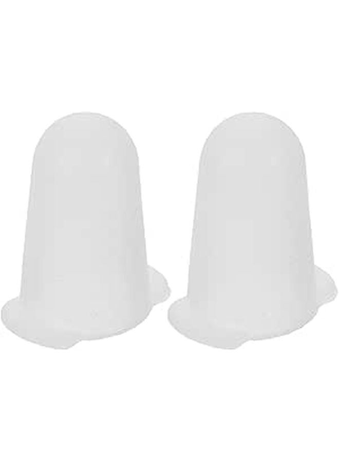 Silicone Piping Tip Covers 2pcs Set Small Medium Nozzle Protection Caps for Cake Decorating - Image 1