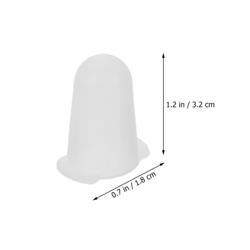 Silicone Piping Tip Covers 2pcs Set Small Medium Nozzle Protection Caps for Cake Decorating - Image 3