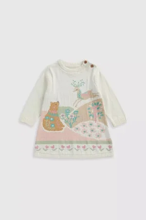 مذركير طقم فستان بتصميم كنزة محبوكة وكولون