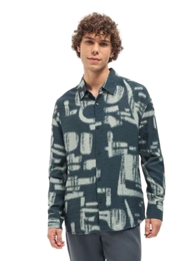 THE BEAR HOUSE Men's Shirt for Casual and Formal Wear | Classic Button-Down Style for Office, Daily Use, Travel, Events & All-Season Outfits | Versatile & Stylish Wardrobe Essential for Every Occasion