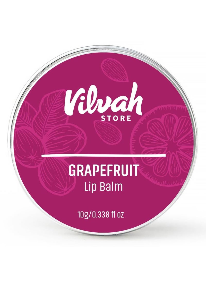 فيلاه ستور بلسم الشفاه بالجريب فروت | للشفاه الجافة التالفة والمتشققة | مرطب الشفاه | غني بزبدة الشيا وشمع العسل غير المكرر والزيوت العطرية | 10 جرام (متعدد الألوان) - Image 1