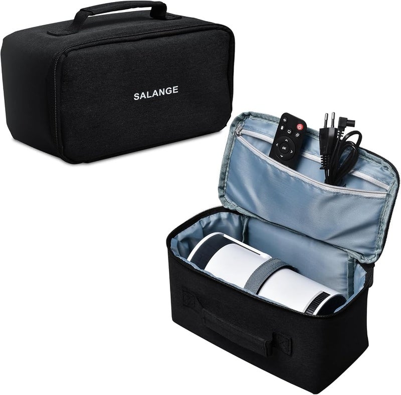 Salange Mini Projector Carrier Bag Case,Thickened,Waterproof,Shockproof, Foldable,Large Capacity,شنطة بروجكتر Compatible with HY300/HY320 Mini Projectors for Travel Business Home Storage, Only Bag - Image 1