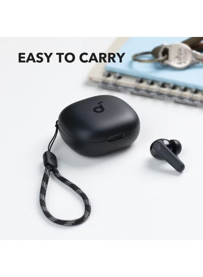 True Wireless Earbuds 10mm Drivers with Big Bass, Bluetooth 5.3, 30H Playtime, IPX5-Water Resistant, AI Clear Calls with 2 Mics, 22 Preset EQs via App Black - Image 3
