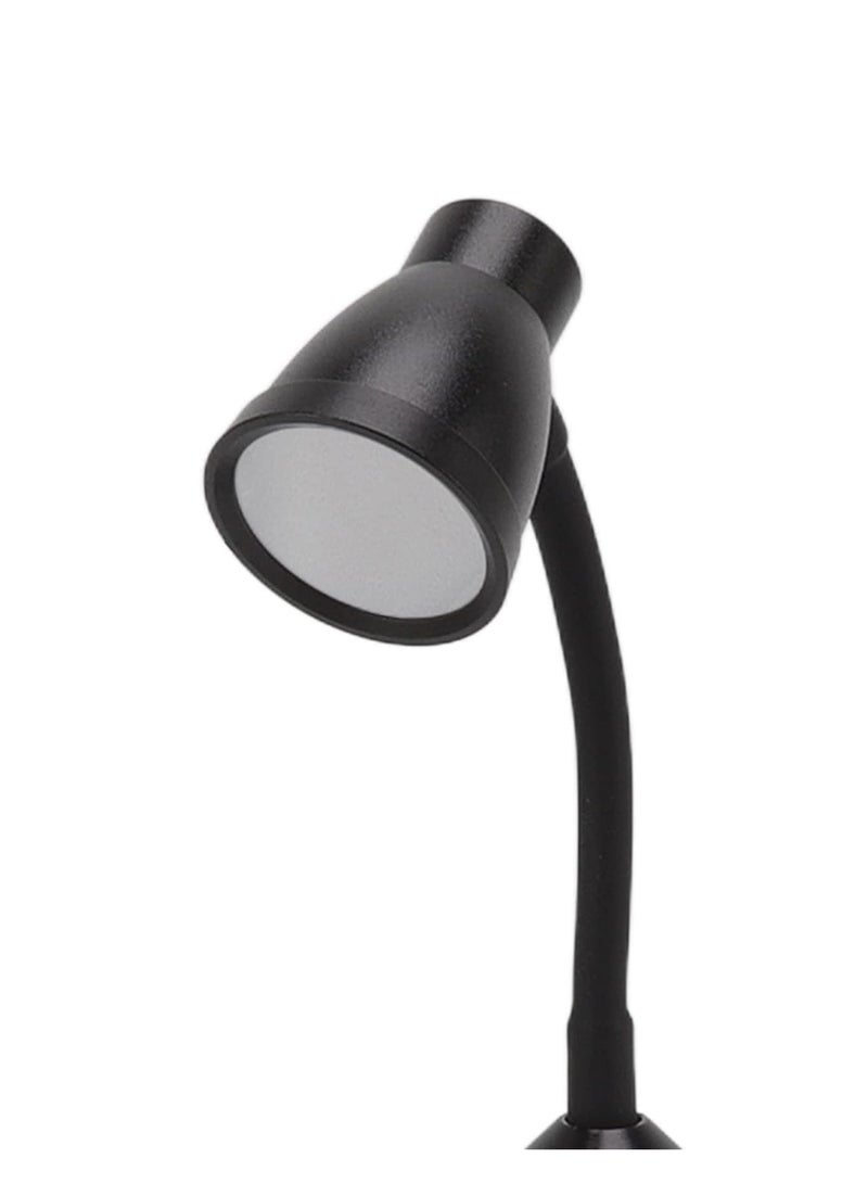 مصباح مكتب LED بقاعدة ثلاثية القوائم، رأس وذراع مرنان، ثلاثة درجات حرارة ألوان قابلة للتعديل، قابلة لإعادة الشحن عبر USB، مصباح قراءة مريح للعين. - Image 2