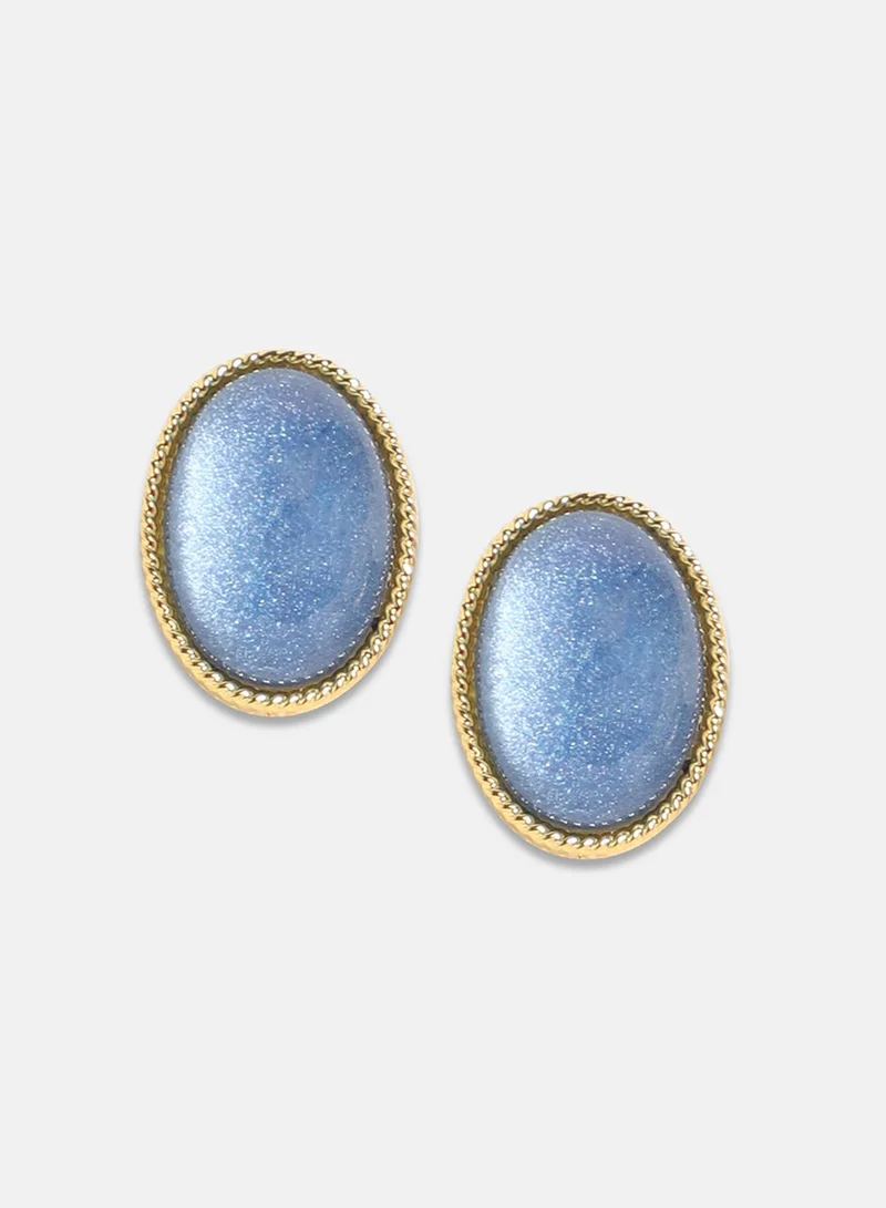 SOHI Victorian Artificial Stud Earring Jewellery