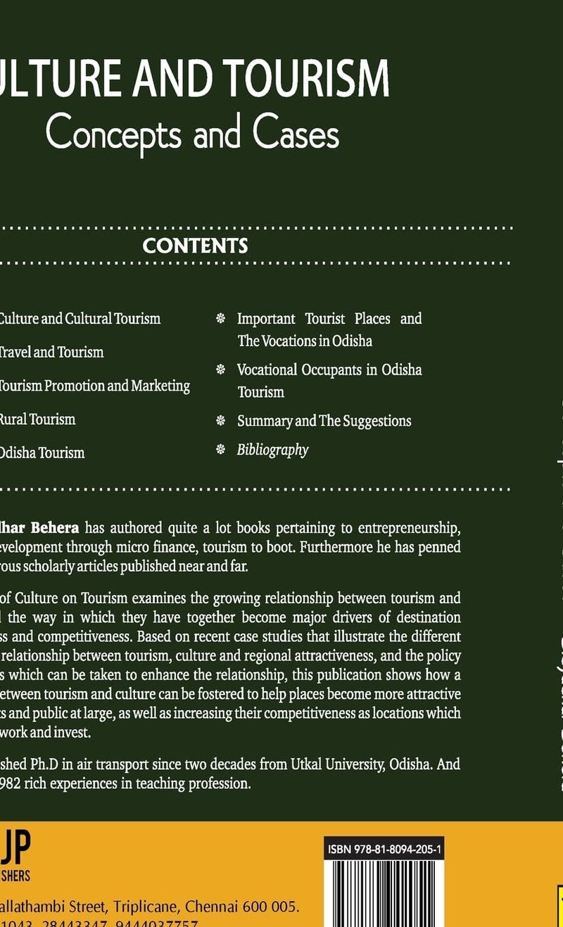 Culture and Tourism: Concepts and Cases  - Image 2
