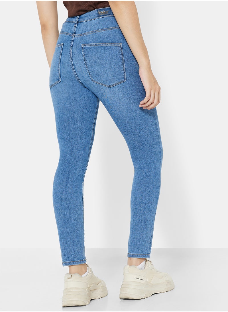 ONLY - Mila Iris High Waist Skinny Fit Jeans - Image 1