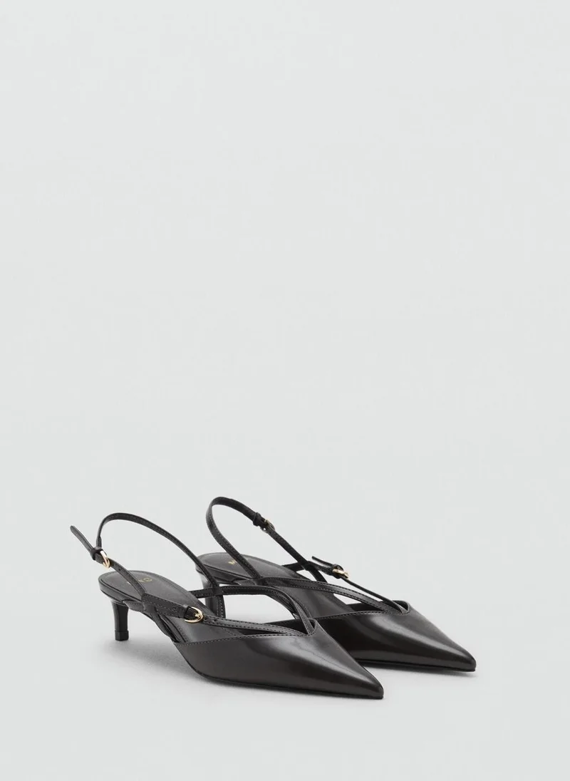 مانجو Kitten-heeled strappy shoes