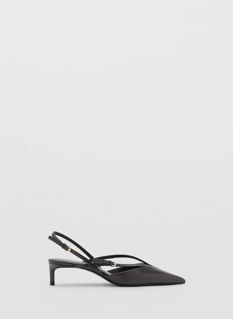 مانجو Kitten-heeled strappy shoes