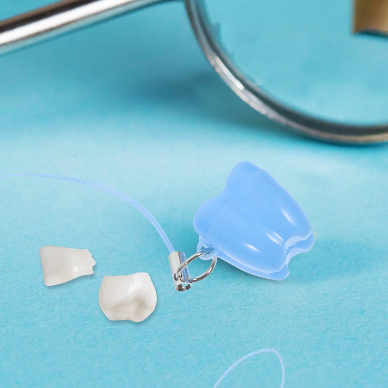 5pcs Baby Teeth Box Storage Case Baby Teeth Container with Hanging Rope - Image 3