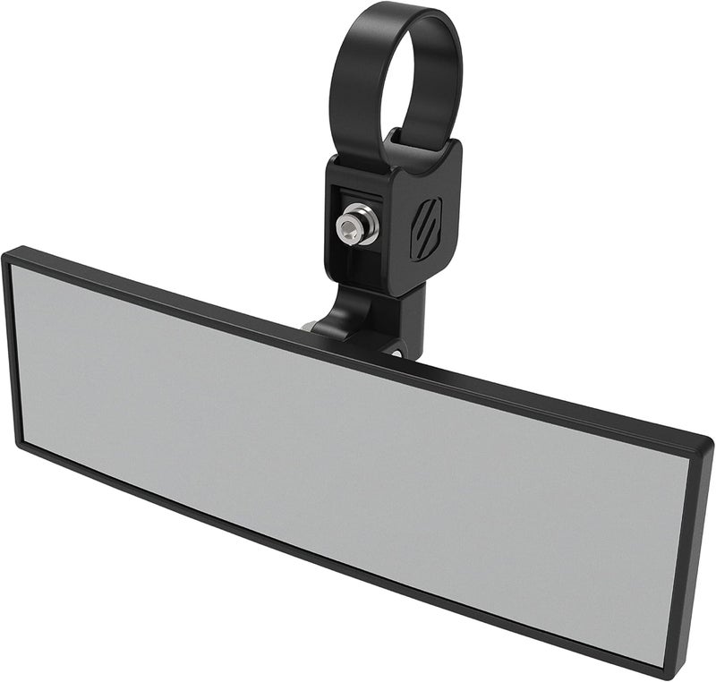 SCOSCHE PSM21009-20 BaseClamp 9” Panoramic View Mirror with 2.0” Tube Clamp for ATV's UTV's and Side x Sides - Image 1